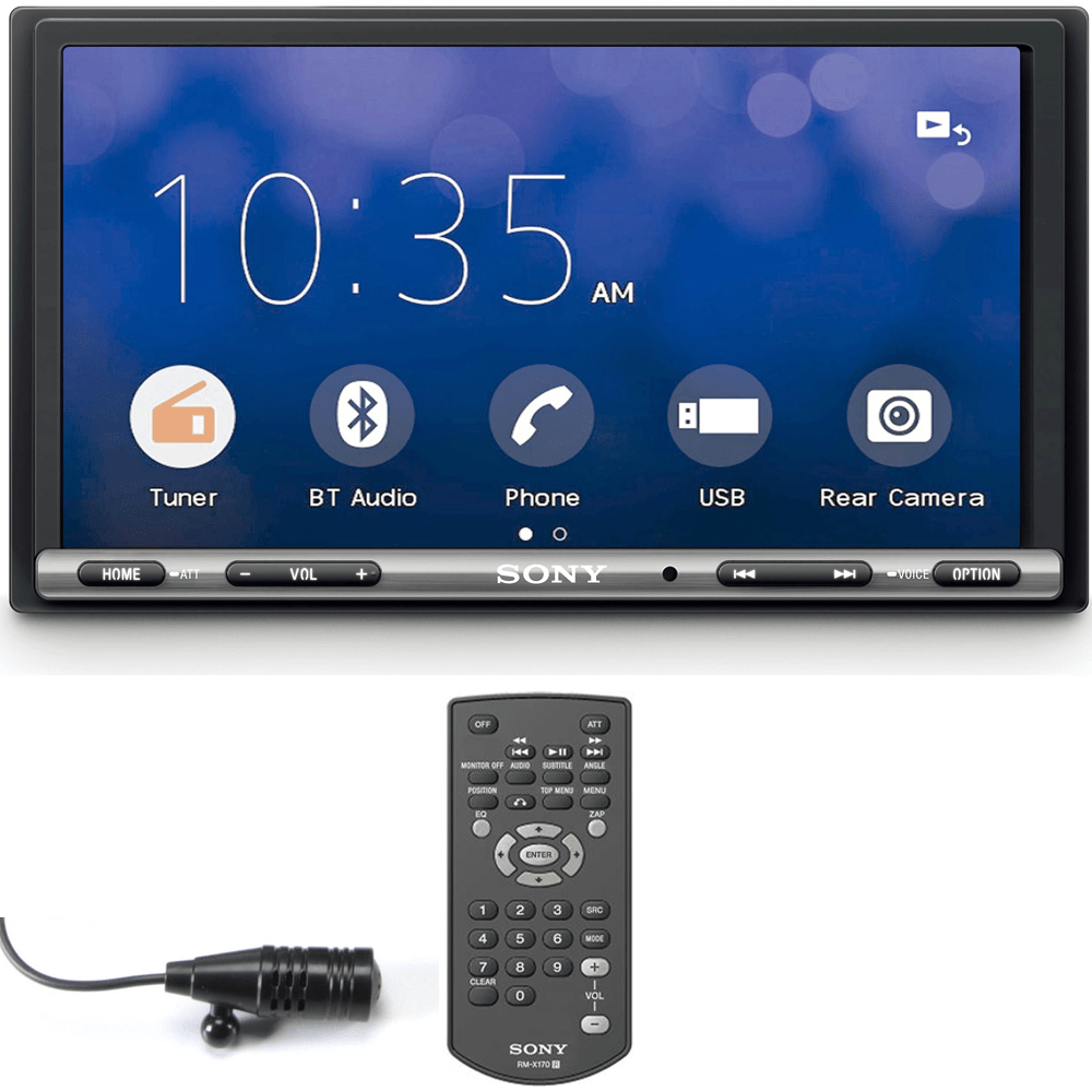 Sony XAV-AX150 6.95" Media Receiver with Apple CarPlay and Android Auto