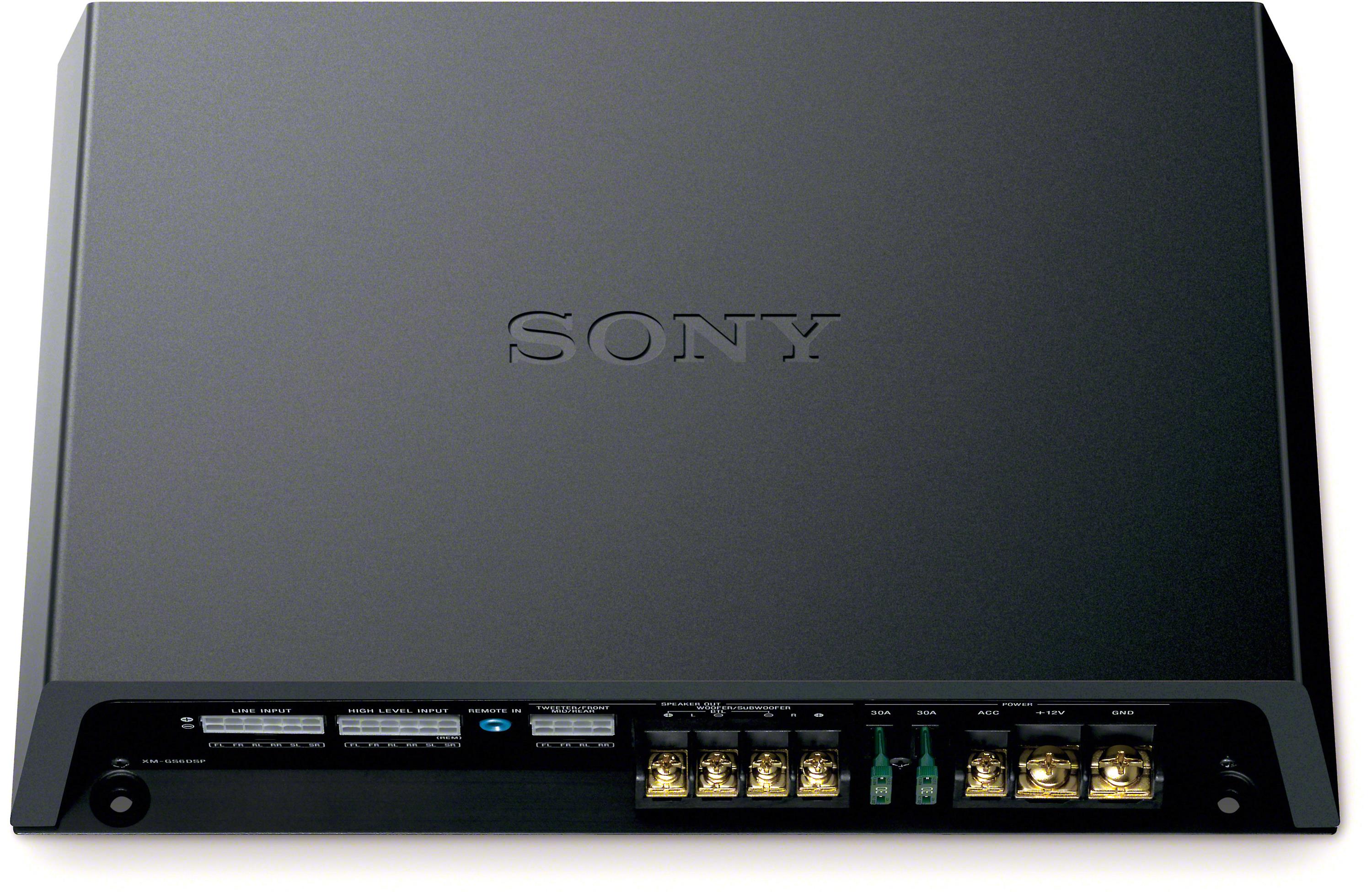 Sony XM-GS6DSP 600 Watt 6-Channel Amplifier with DSP