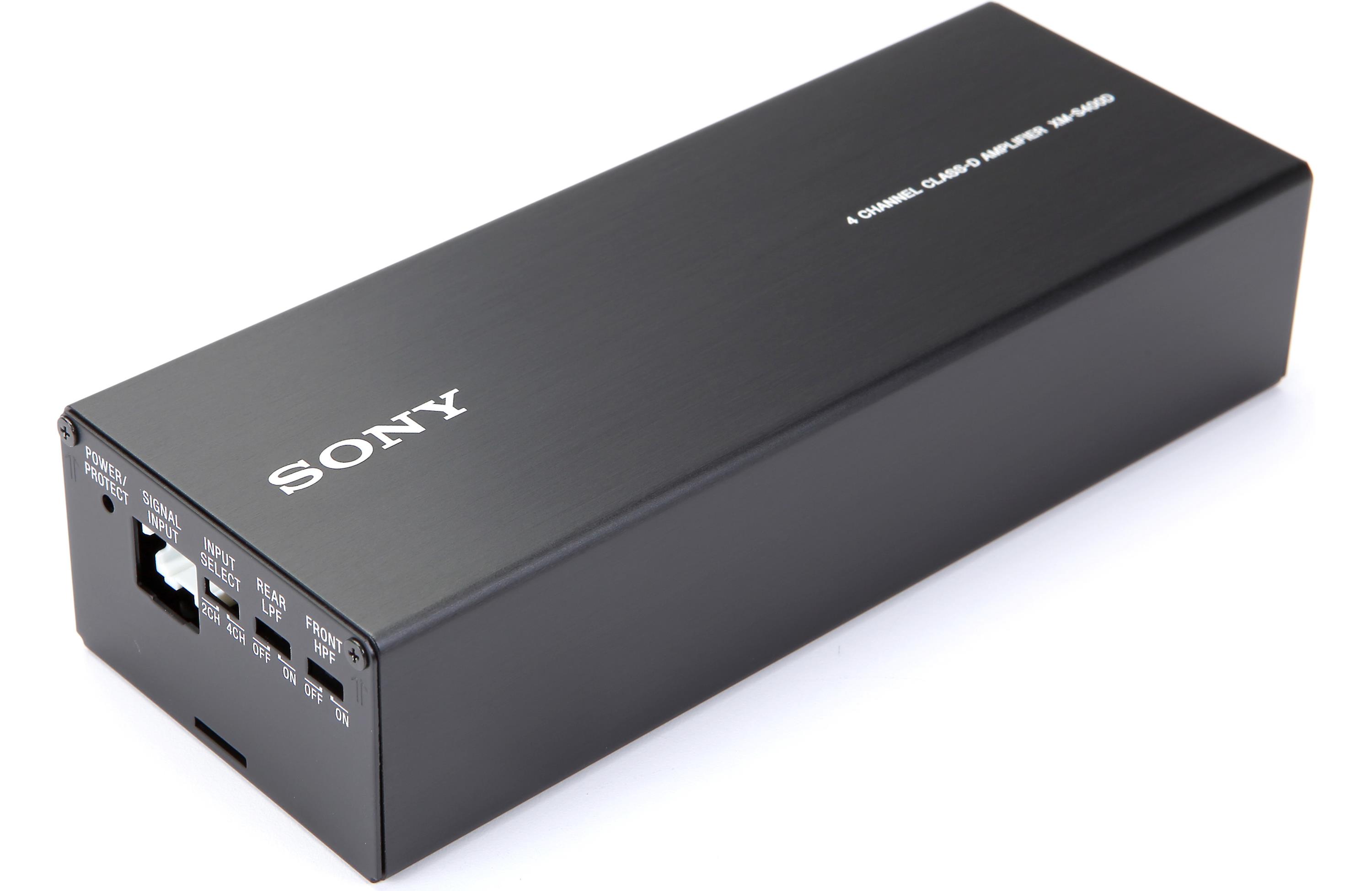 Sony XM-S400D 4-Channel Class D Amplifier