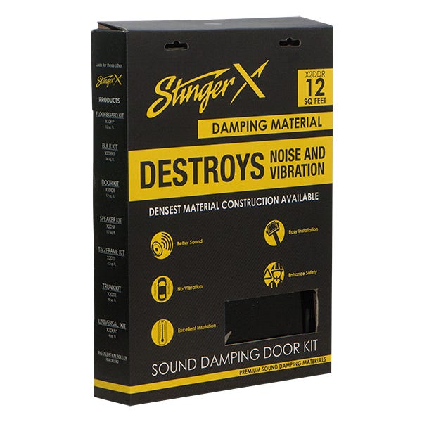 Stinger X X2DDR X Mat Door Kit 12 sq ft