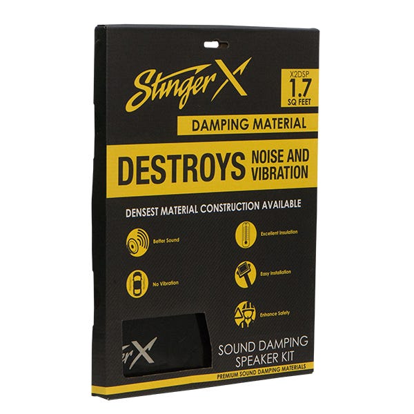 Stinger X X2DSP X Mat Speaker Kit 1.7 sq ft