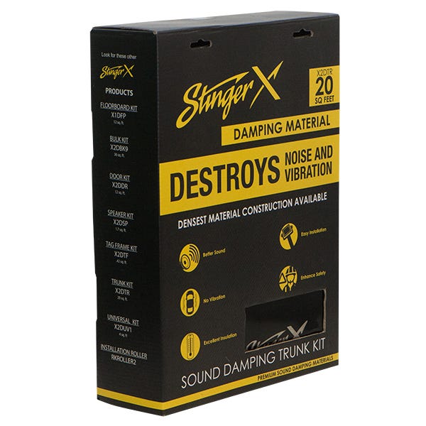 Stinger X X2DTR X Mat Trunk Kit 20 sq ft