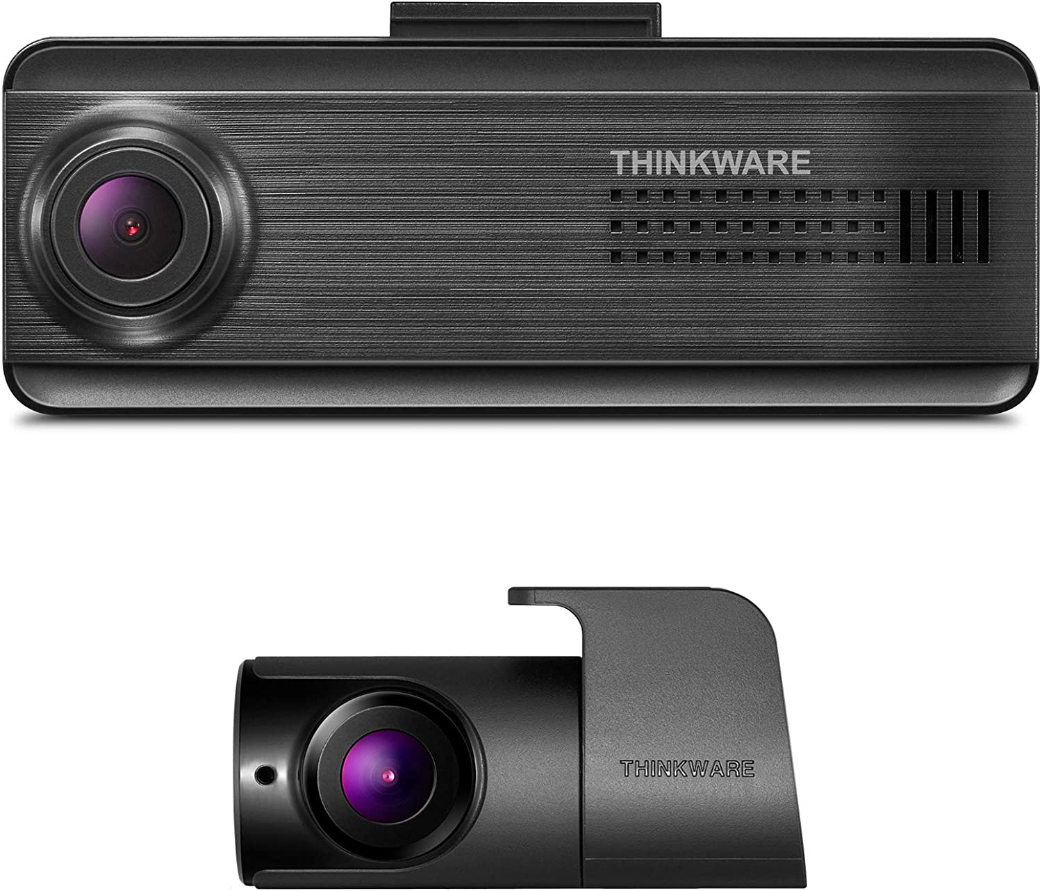 THINKWARE F200 PRO Front and Rear Car Dash Cam Bundle, 1080p HD Video Cameras