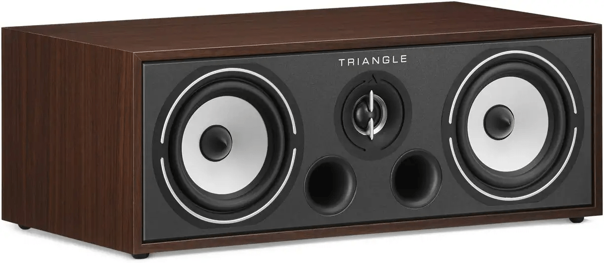 Triangle Borea BRC01 Home Audio Center Channel Speaker, Midrange Driver, Walnut