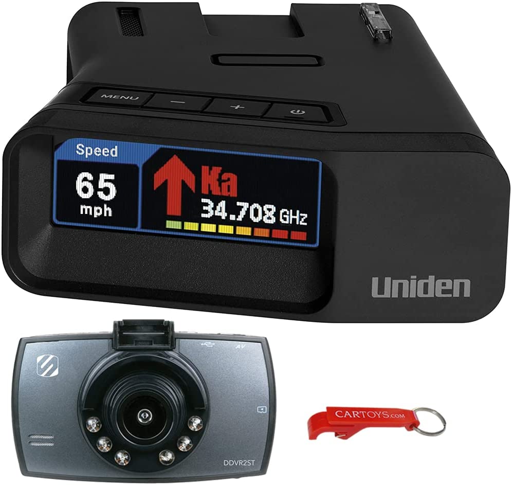 Uniden R7 Extreme Long Range Laser/Radar Detector & 1080p HD Dash Camera Bundle