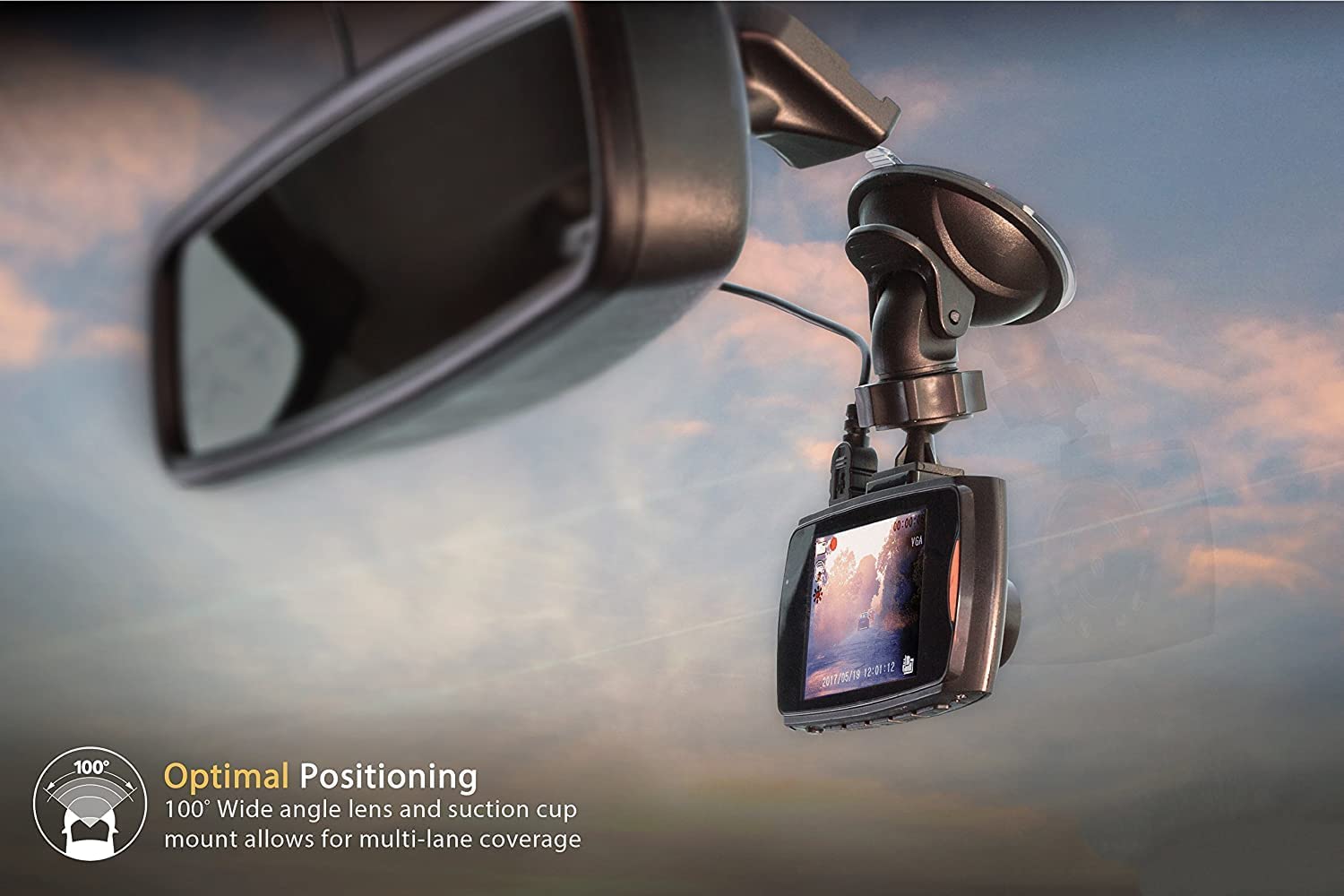 Dash Camera Windshield