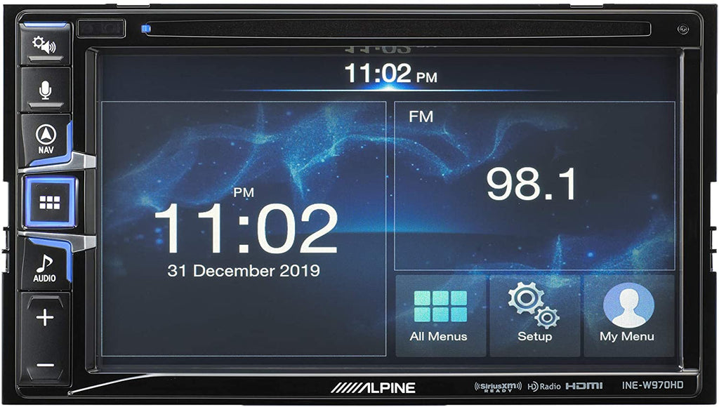 INEW970HD by Alpine - 6.5-Inch CD/DVD Receiver with GPS Navigation